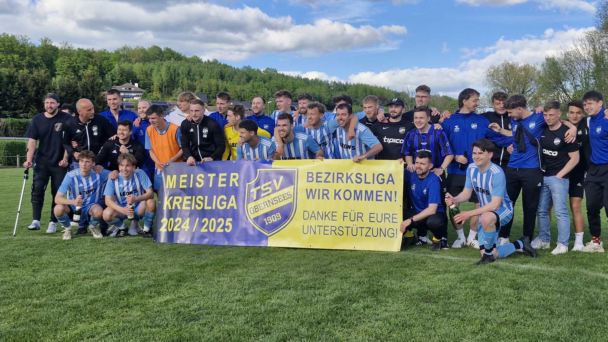 TSV Obernsees ist Kreisligameister