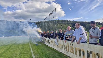 Gute Stimmung bei den Fans